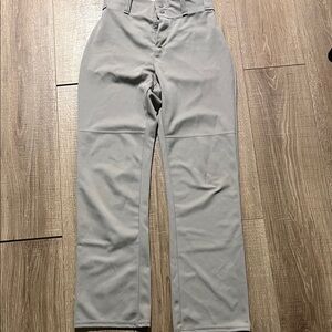 Men's Light Gray Baseball Pants